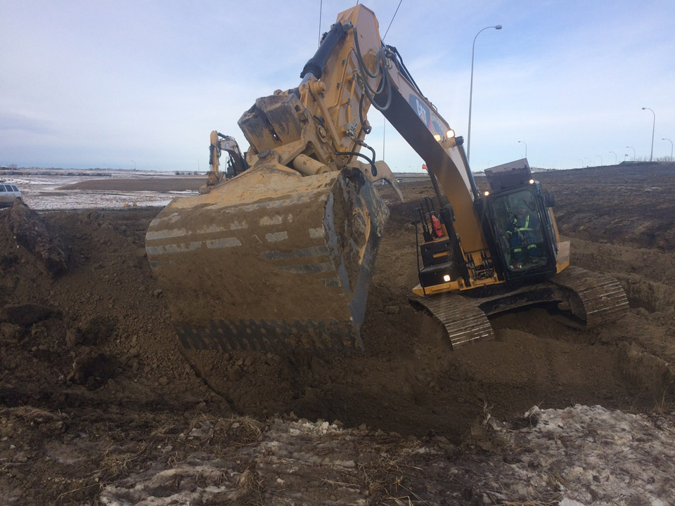 southern alberta highway construction cleanup